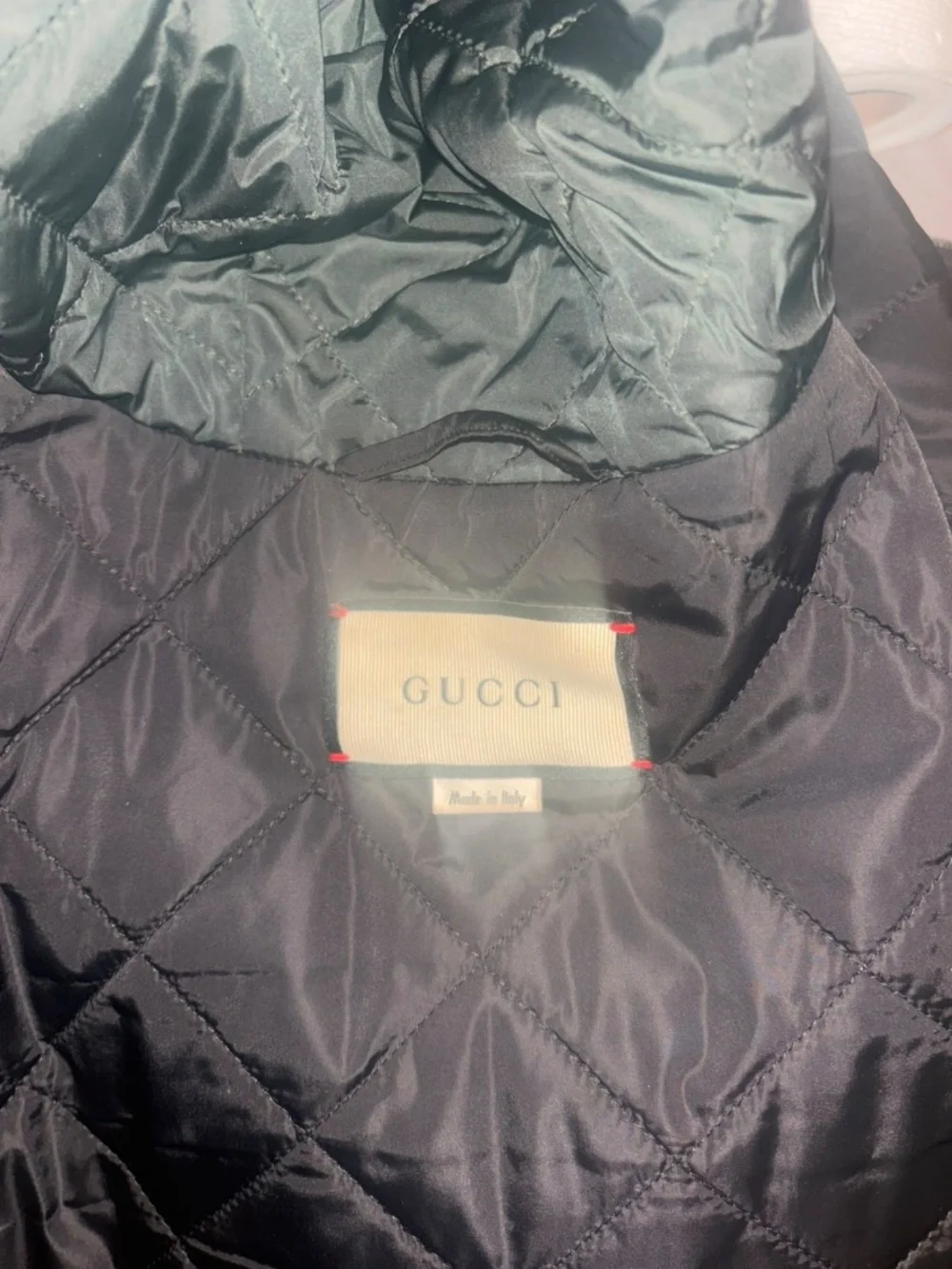 GUCCI GG JACQUARD NYLON JACKET